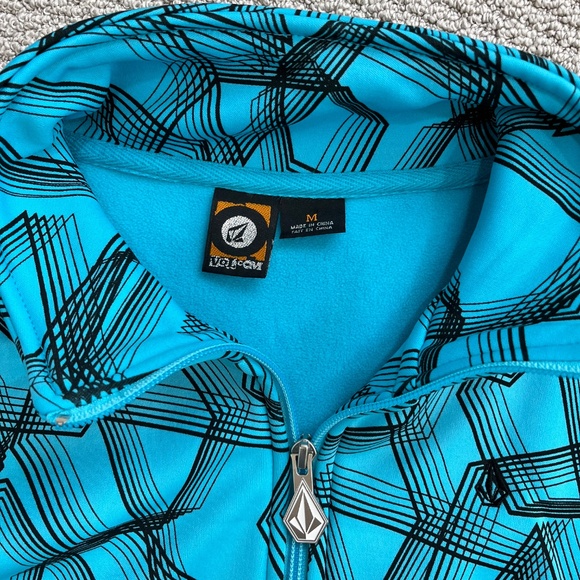 Volcom Medium fleece lined zip-up - Picture 2 of 8
